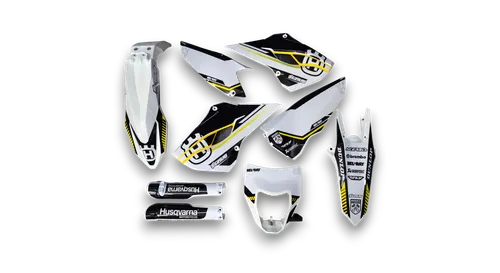 GFP - Husqvarna 14-> TE-FE Series - 2016 - White-H5-R1