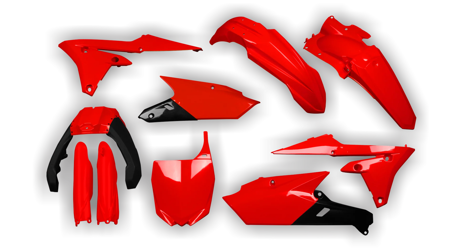 Plastics Kit - Yamaha - YZ450F - 2014-2017 - Full Kit - Red
