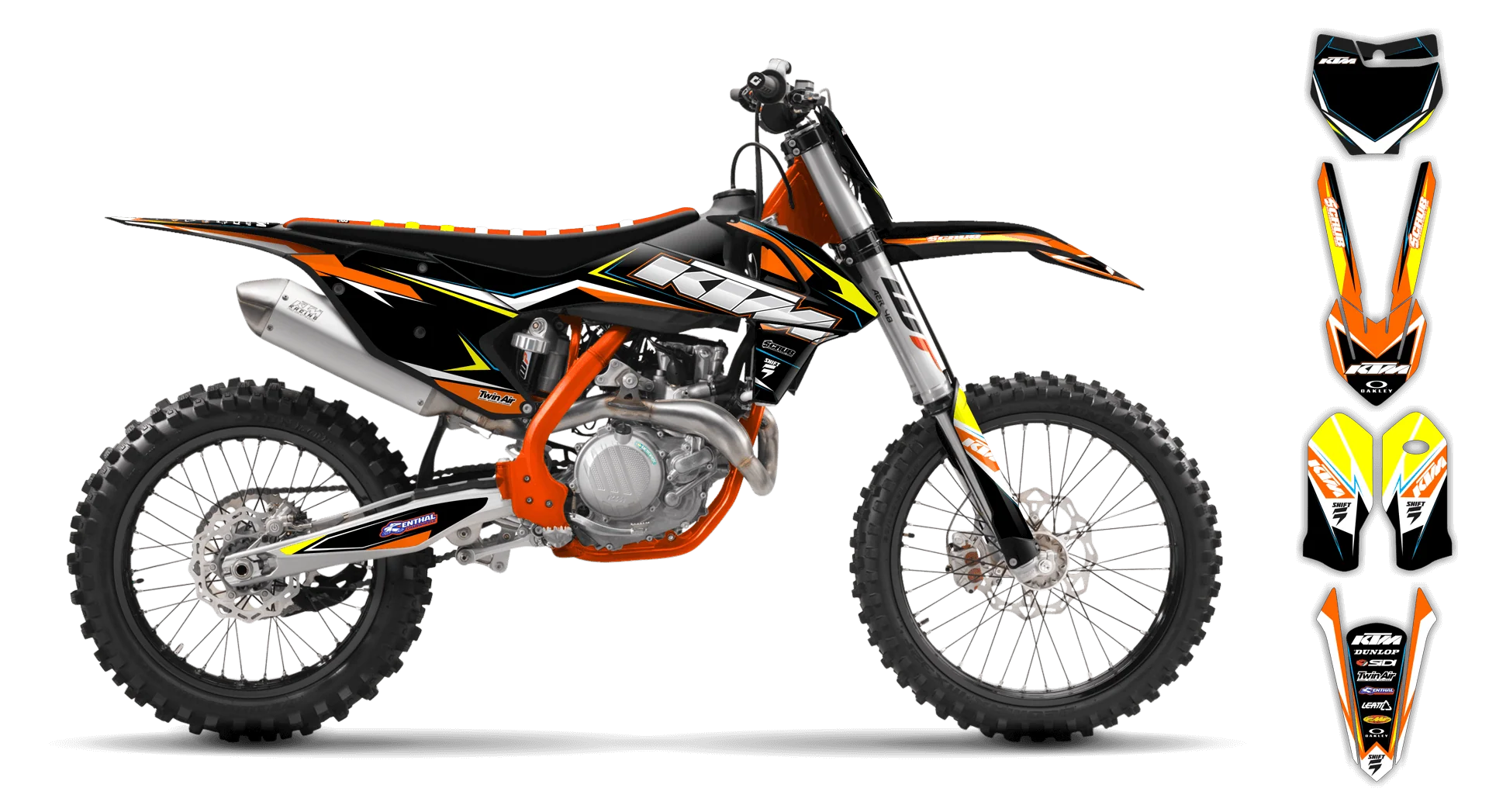 Graphics Kit - KTM - SX 50 - 2016-2023 - K4 - ST
