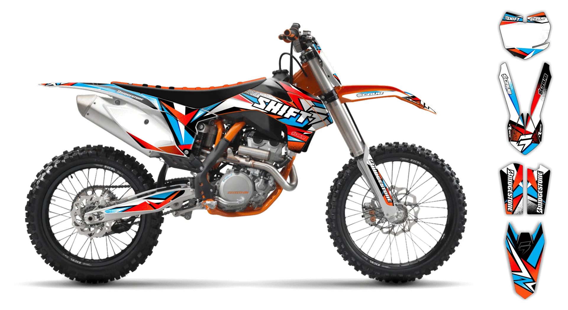 Graphics Kit - KTM - SX 85 - 2013-2017 - X-Rut - LE