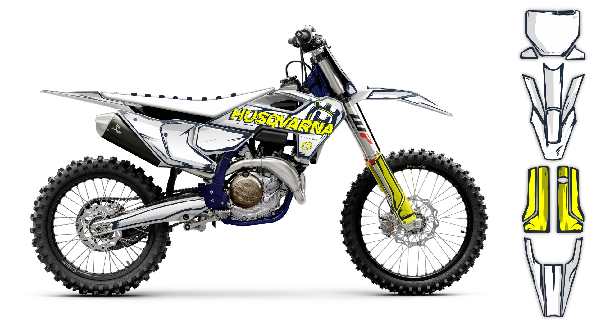 Graphics Kit - Husqvarna 14-> TE-FE Series - 2016 - Artlex - LE