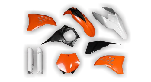 Plastics Kit - KTM - SX SX-F / XC XC-F - 2007-2010 - Full Kit - OEM 2