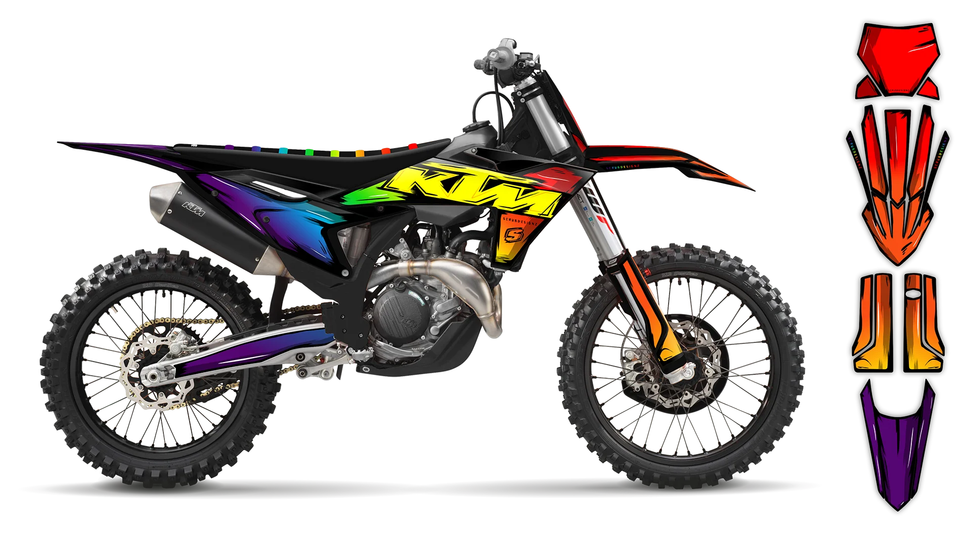 Graphics Kit - KTM - SX SX-F / XC XC-F - 2023-2024 - Artlex - LE