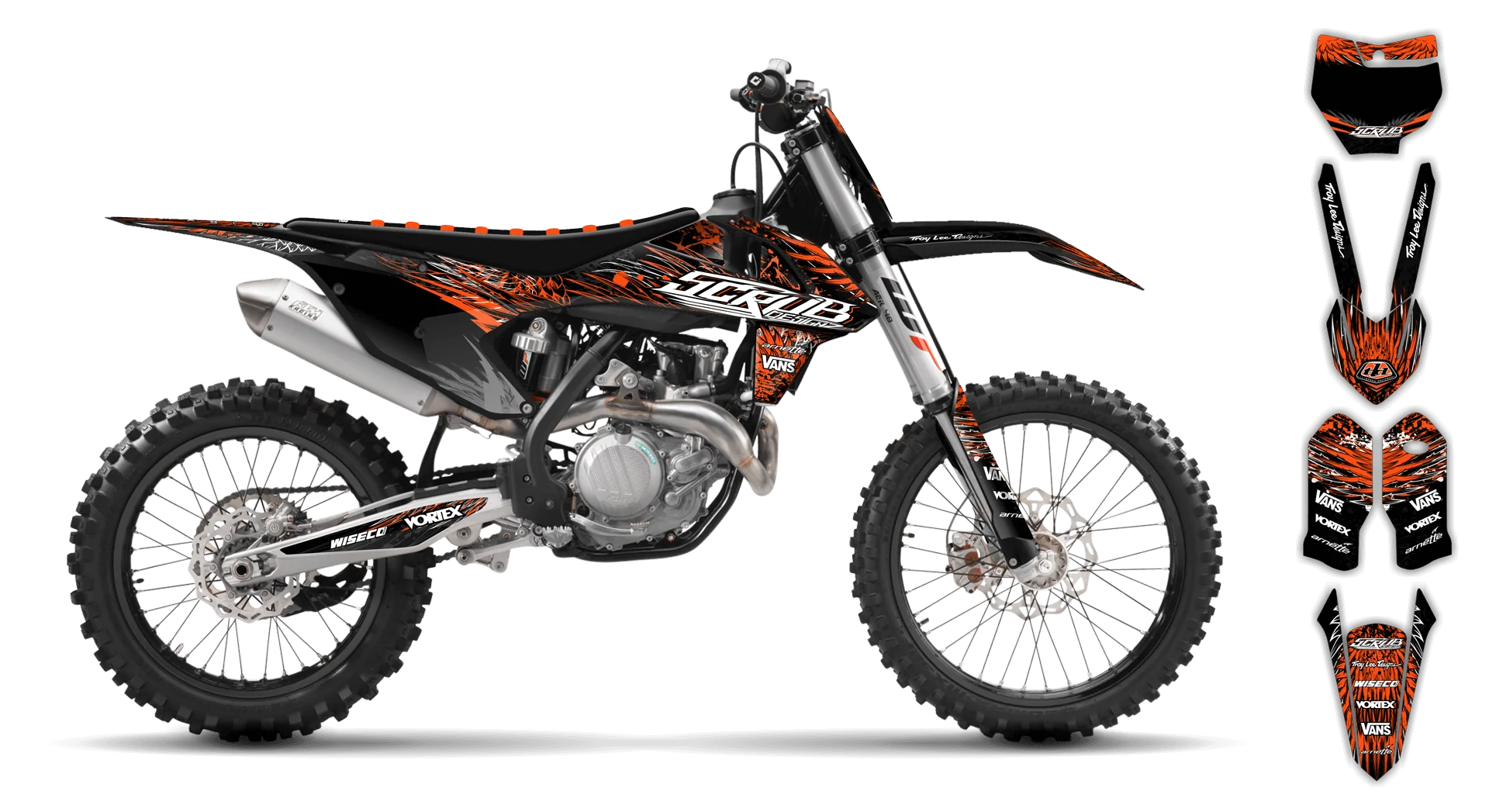Graphics Kit - KTM - SX 50 - 2016-2023 - Raven - LE