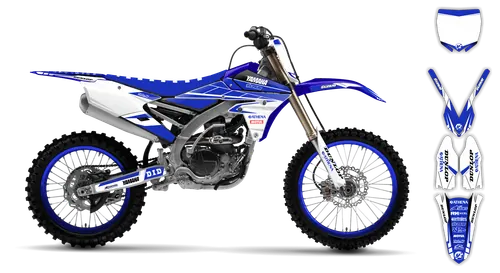 Graphics Kit - Yamaha - YZ450F - 2014-2017 - Factory Replica 1 - ST