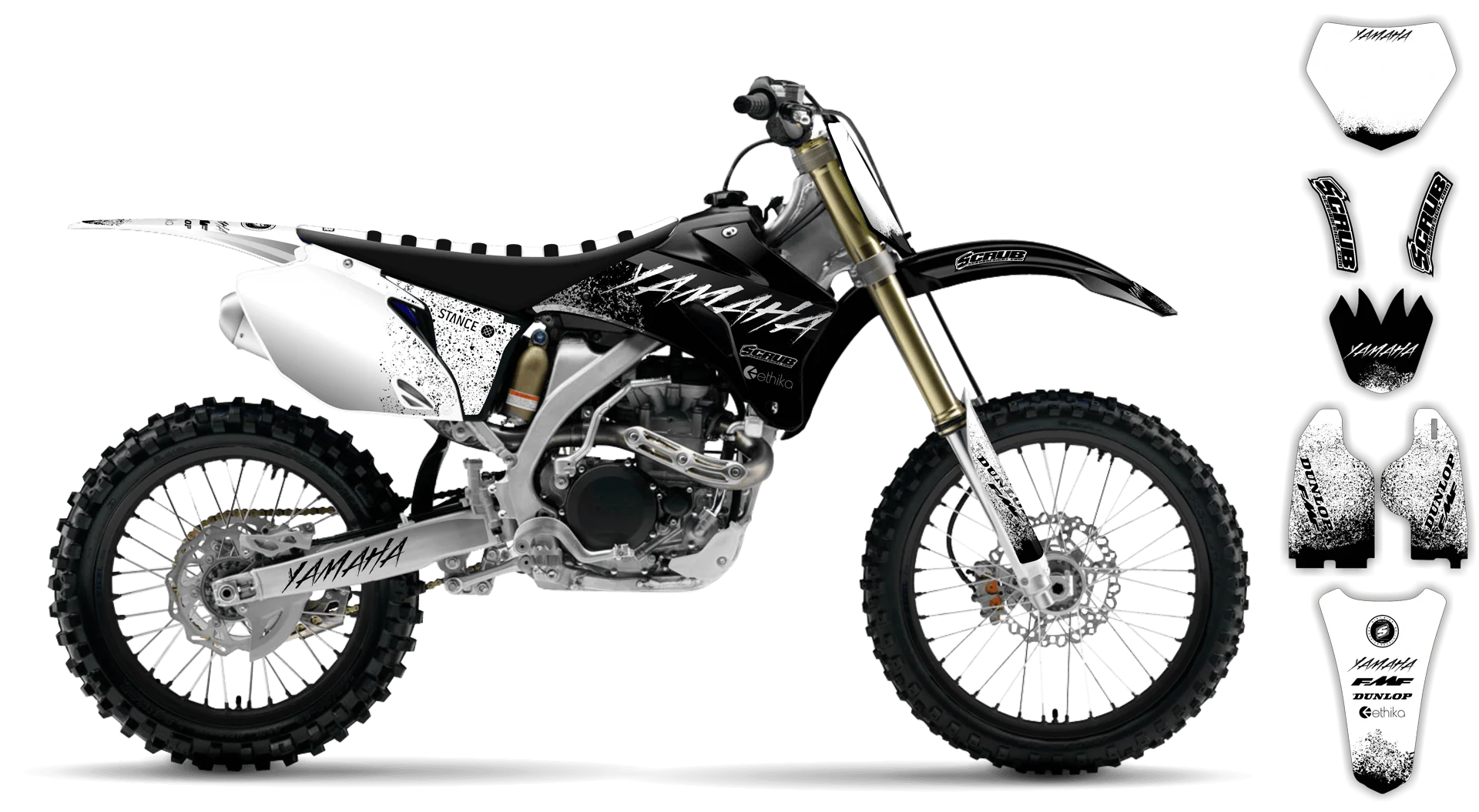 Graphics Kit - Yamaha - YZ426F - 2000-2002 - Hecton - LE