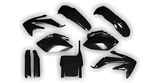 Plastics Kit - Honda - CRF 250R - 2006-2007 - Full Kit - Black
