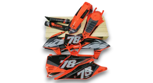 GFP - KTM - EXC EXC-F / XC-W XCF-W - 2020-2023 - Orange-K15-R2