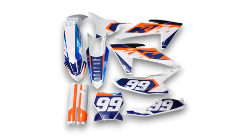GFP - KTM - SX SX-F / XC XC-F - 2023-2024 - White-K15-UFO-ST