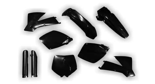 Plastics Kit - KTM - SX SX-F / XC XC-F - 2001-2002 - Full Kit - Black