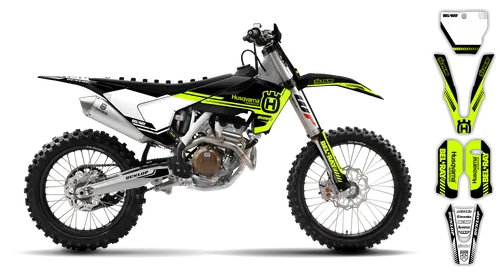 Graphics Kit - Husqvarna 14-> FS Series - 2016-2018 - Fluo H5 - ST