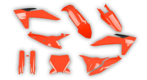Plastics Kit - KTM - SX SX-F / XC XC-F - 2023-2024 - Full Kit - Fluo Orange