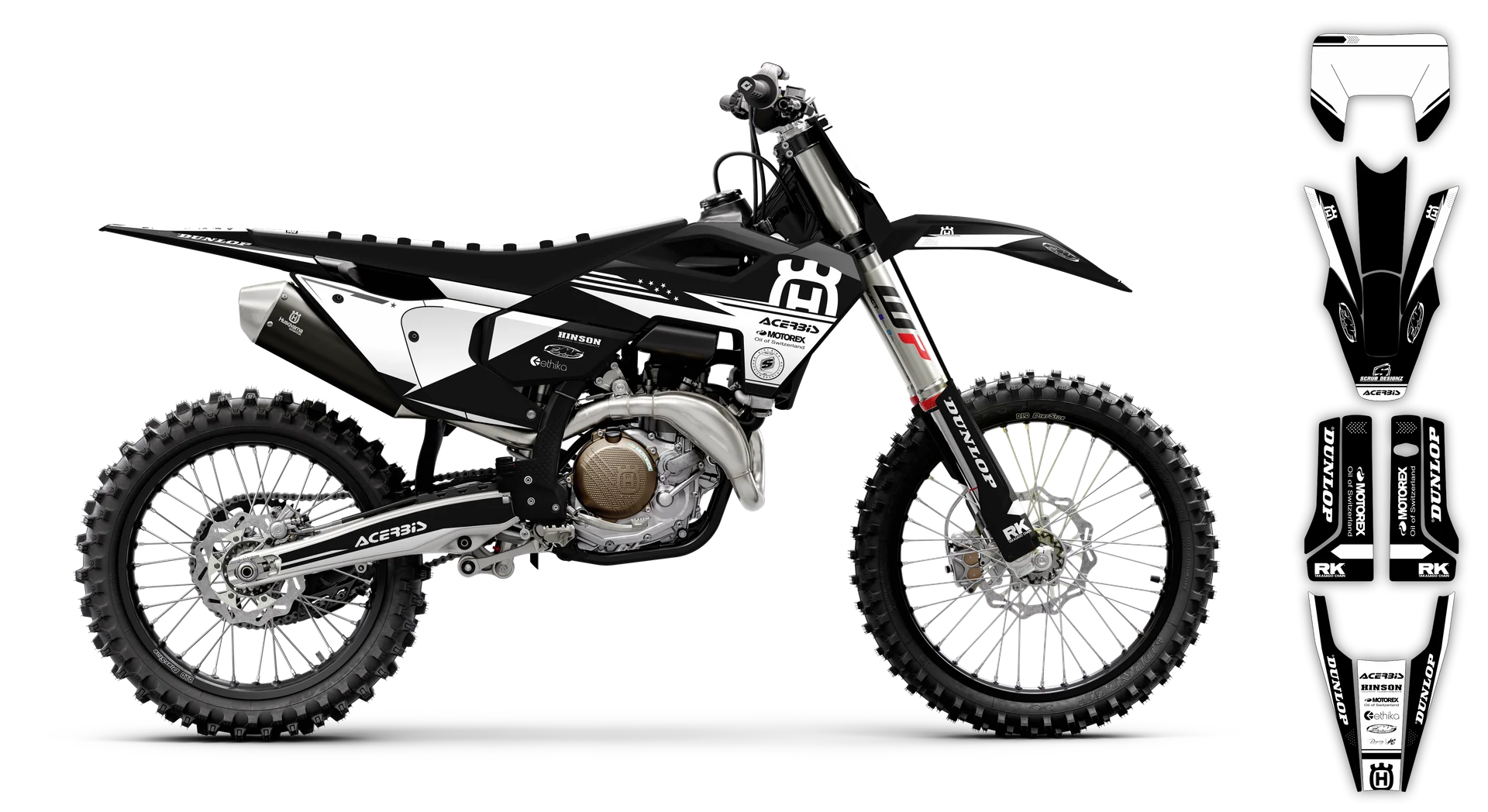 Graphics Kit - Husqvarna 14-> TE-FE Series - 2024 - H14 - R2
