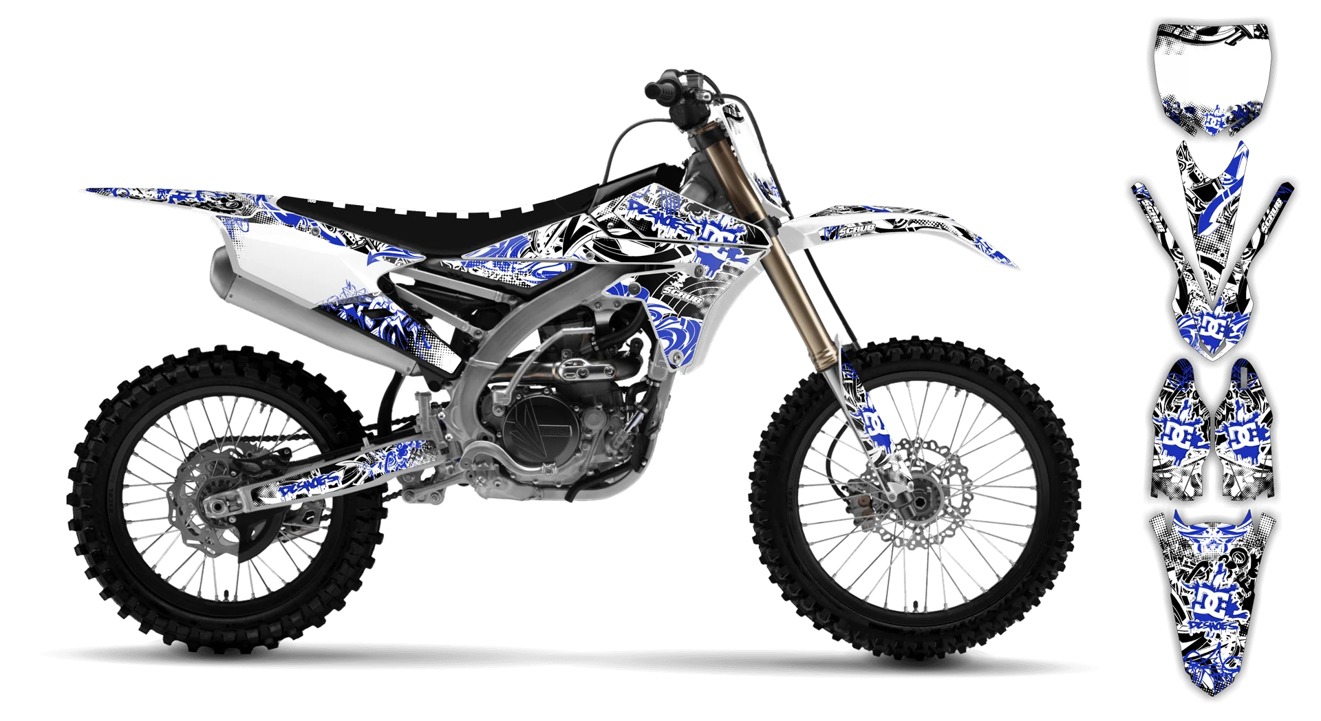 Graphics Kit - Yamaha - YZ450F - 2010-2013 - Attack - LE