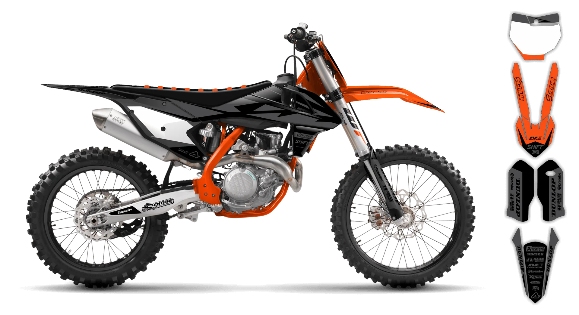 Graphics Kit - KTM - SX 50 - 2016-2023 - SE1025 - ST