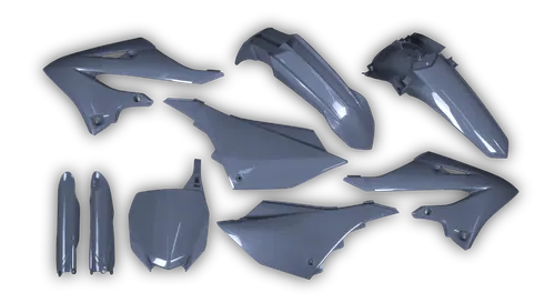 Plastics Kit - Yamaha - YZ 125 - 2022-2025 - Full Kit - Quantum Grey