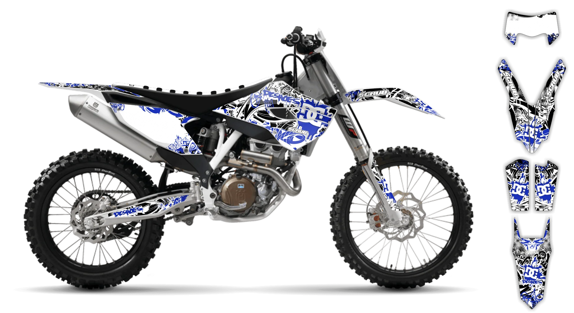 Graphics Kit - Husqvarna 14-> TE-FE Series - 2016 - Attack - LE