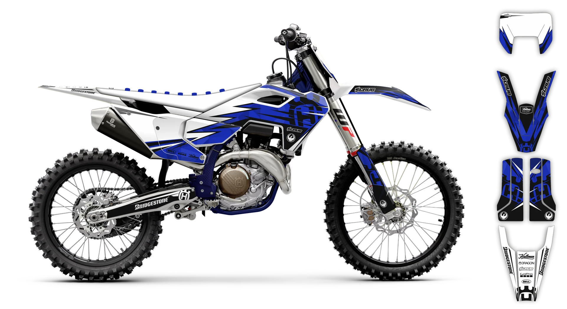 Graphics Kit - Husqvarna 14-> TE-FE Series - 2025 - H-SE1101 - R4