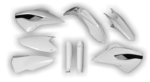 Plastics Kit - Husqvarna 14-> TE-FE Series - 2016 - Full Kit - White