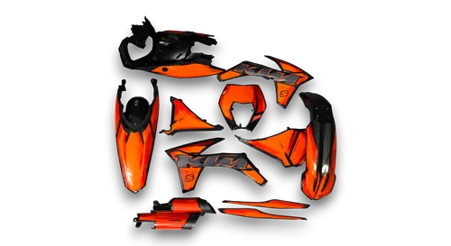 GFP - KTM - EXC EXC-F / XC-W XCF-W - 2012-2013 - Black-Artlex-ST