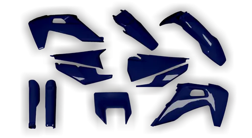 Plastics Kit - Husqvarna 14-> TE-FE Series - 2020-2023 - Full Kit - Dark Blue