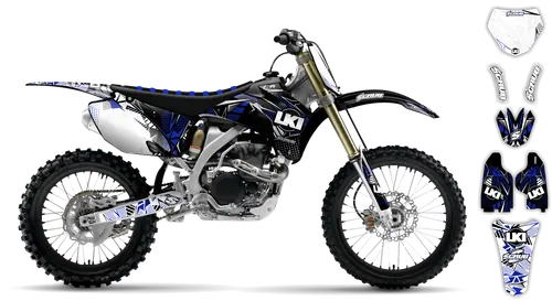 Graphics Kit - Yamaha - YZ426F - 2000-2002 - Block Pass - ST
