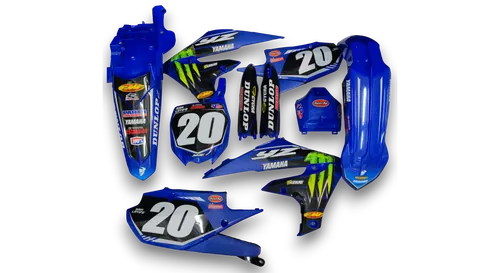 GFP - Yamaha - YZ250F - 2019-2023 - Blue-FR4-LE