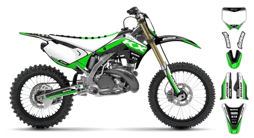 Graphics Kit - Kawasaki - KX 100 - 2022-2024 - Viper - ST
