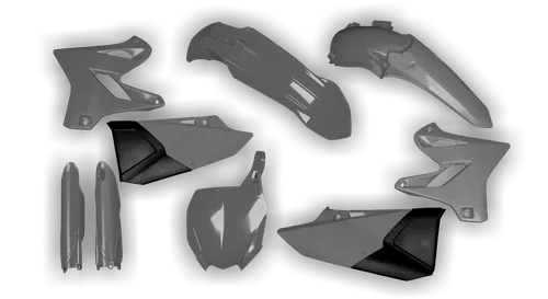 Plastics Kit - Yamaha - YZ 125 - 2015-2020 - Full Kit - Grey