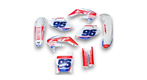 GFP - Honda - CRF 250R - 2008-2009 - White-Faction-LE