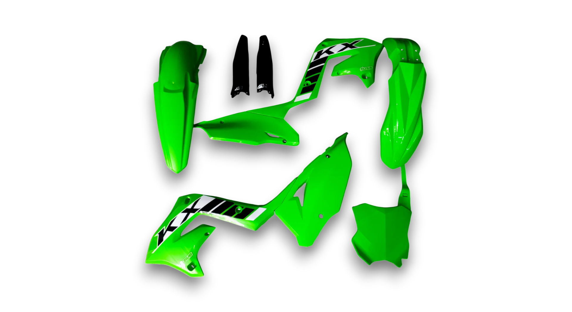 GFP - Kawasaki - KX 125-250 Restyle - 2004-2008 - Green-TR1013