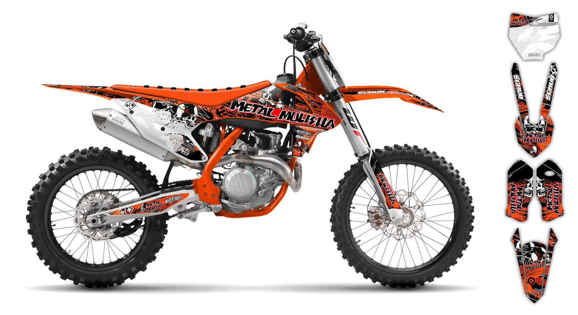 Graphics Kit - KTM - SX 50 - 2016-2023 - Em Em - ST