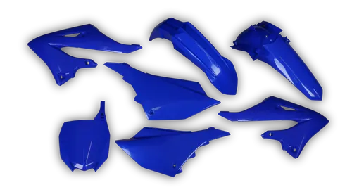 Plastics Kit - Yamaha - YZ 125 - 2022-2025 - Full Kit - Blue Trim Kit