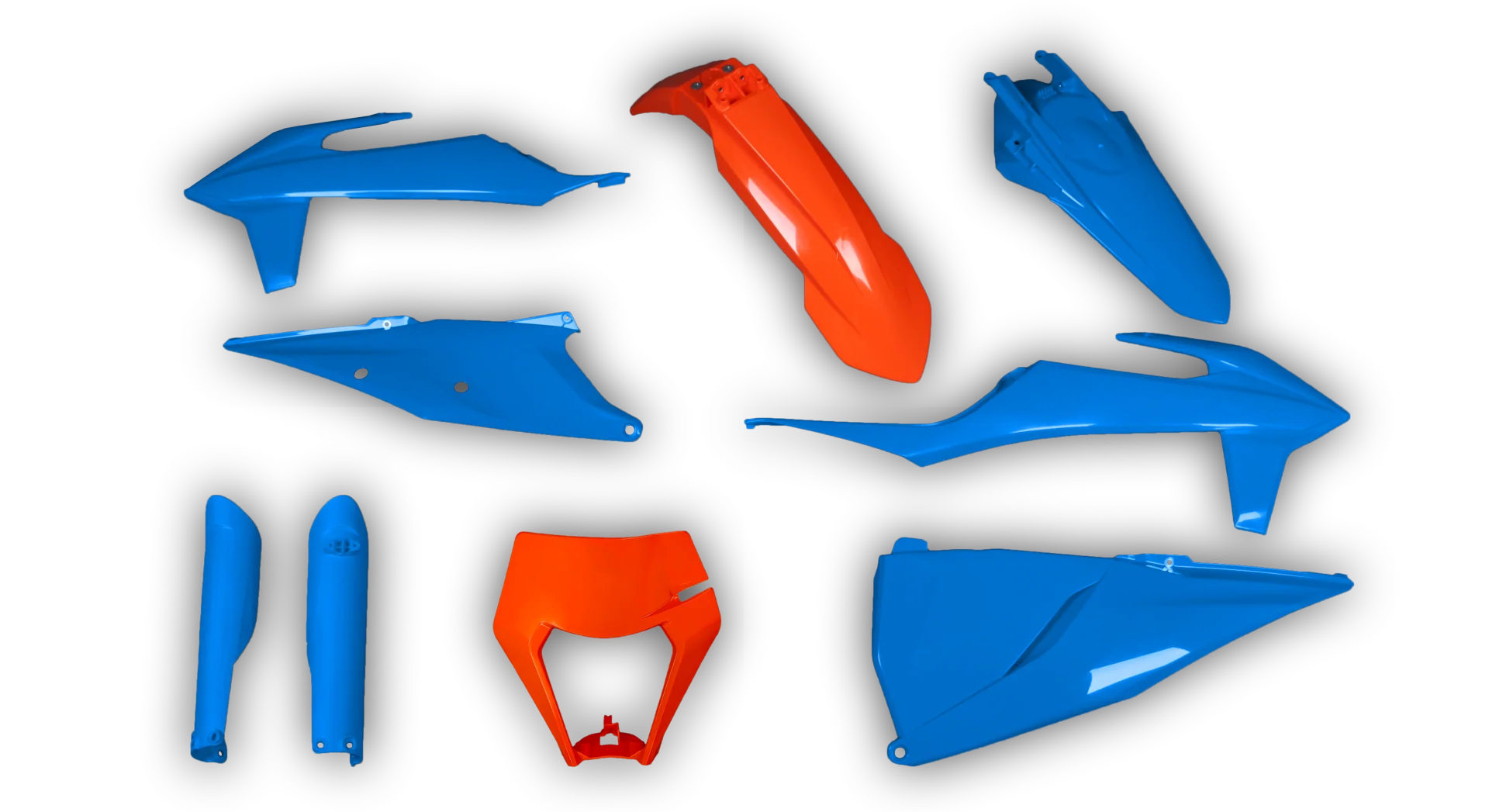 Plastics Kit - KTM - EXC EXC-F / XC-W XCF-W - 2020-2023 - Full Kit - TLD