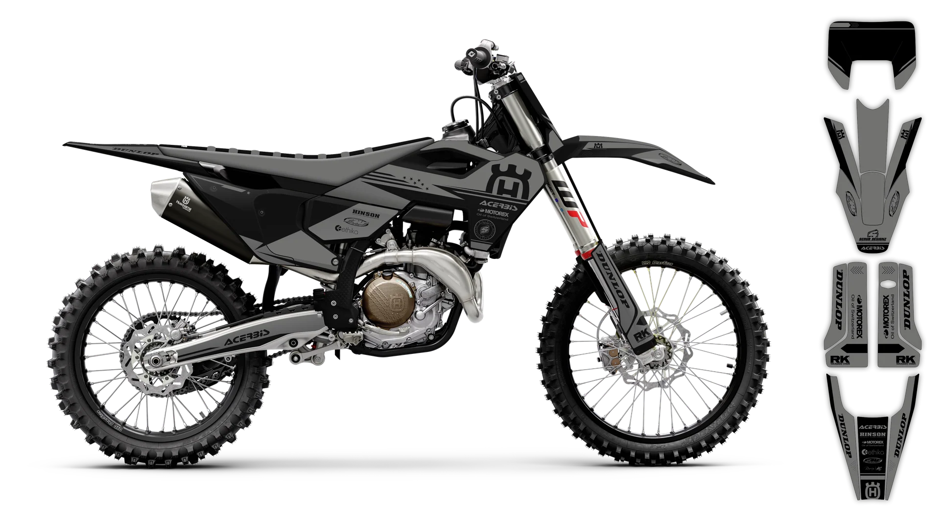 Graphics Kit - Husqvarna 14-> TE-FE Series - 2024 - H14 - R1