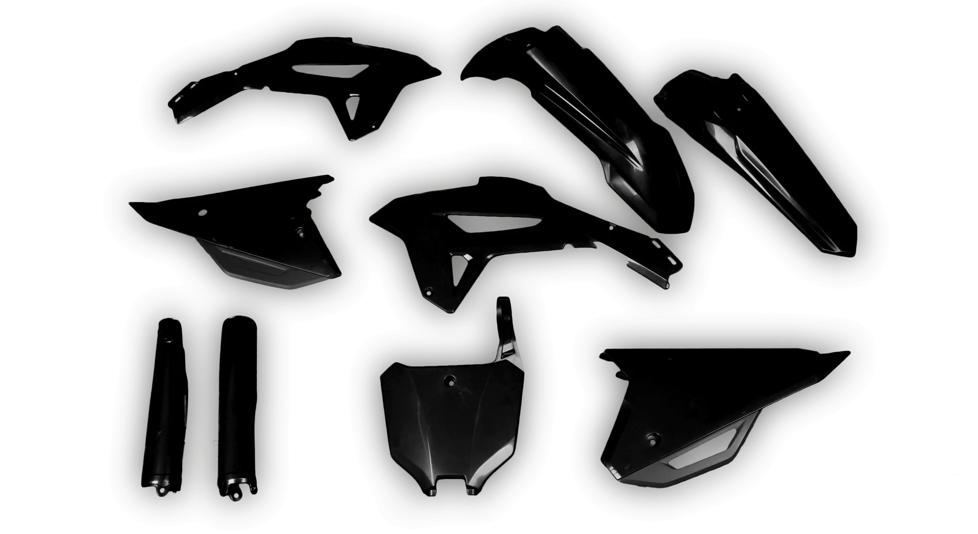 Plastics Kit - Honda - CRF 250R - 2022-2024 - Full Kit - Black