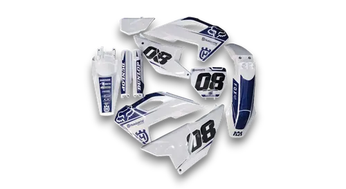 GFP - Husqvarna 14-> TC-FC-FX Series - 2023-2024 - White-H-SE1068-R2