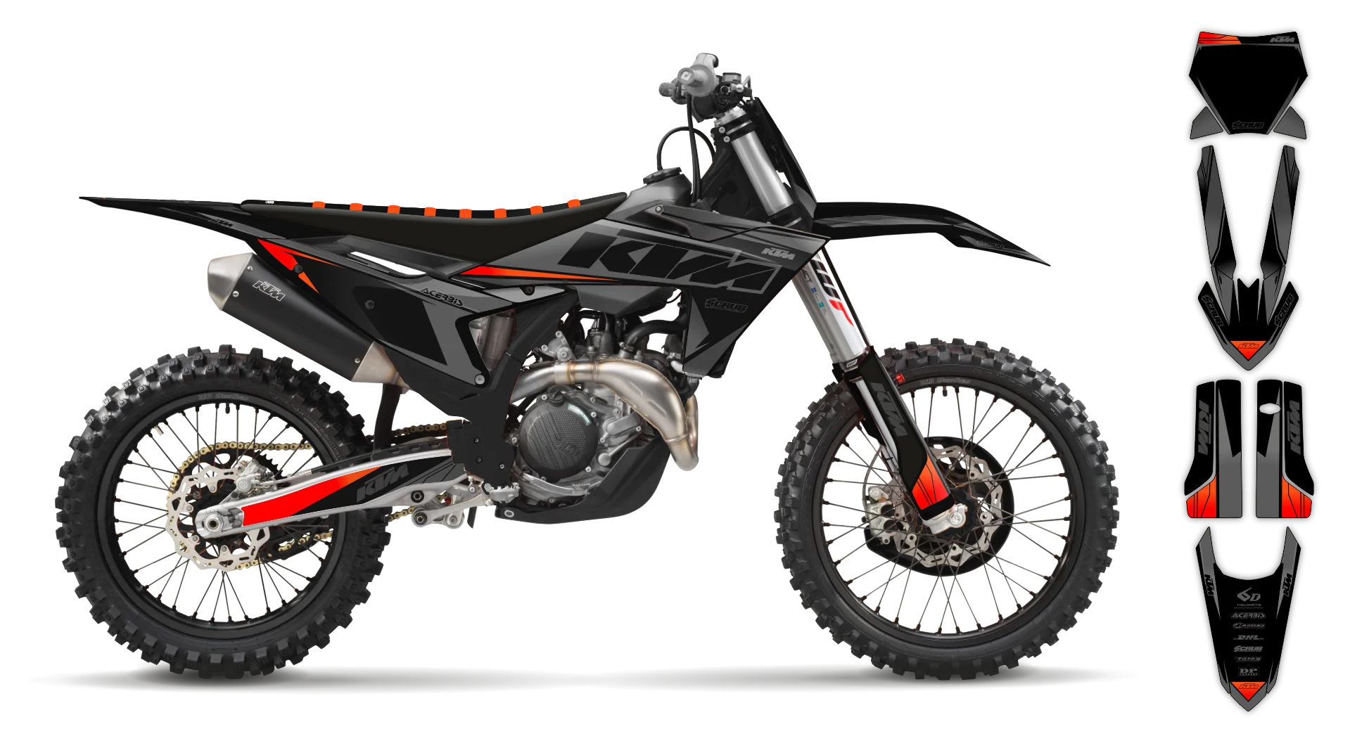 Graphics Kit - KTM - SX 85 - 2025 - K12 - R1