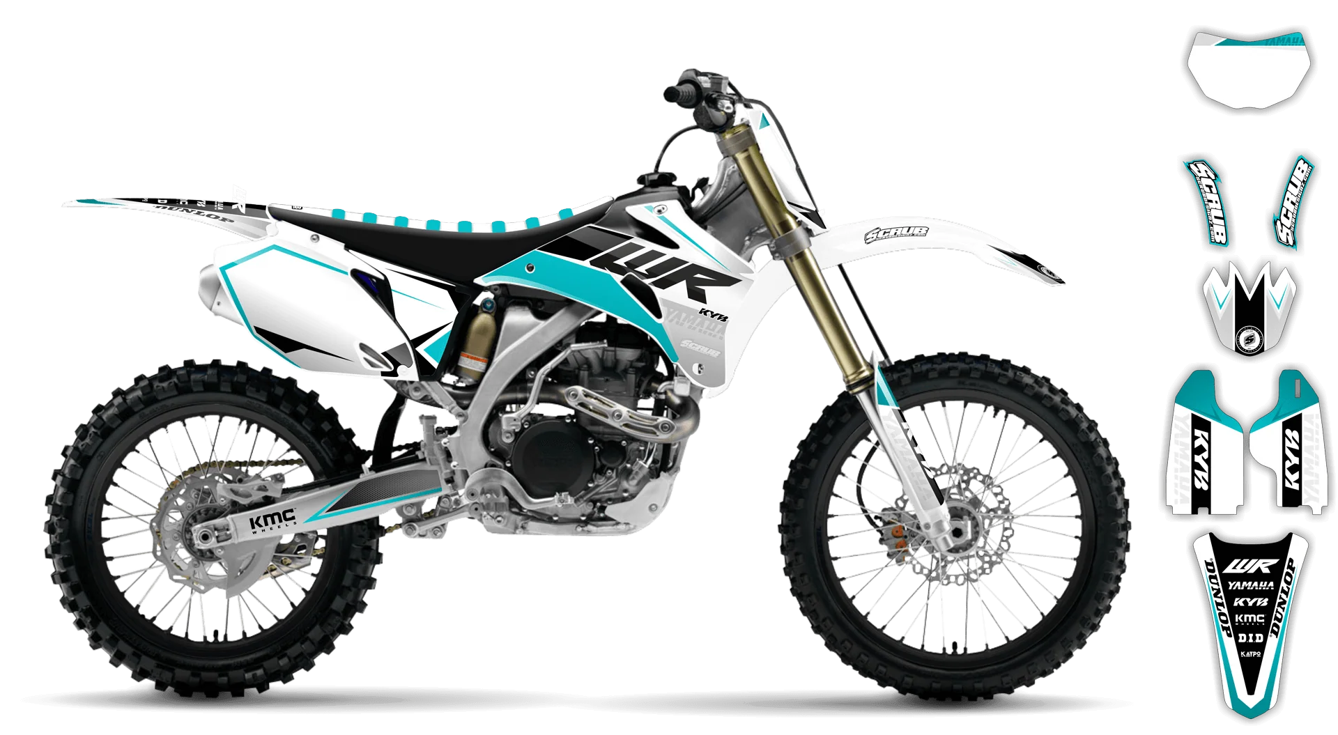 Graphics Kit - Yamaha - WR450F - 2003-2004 - Discovery - LE