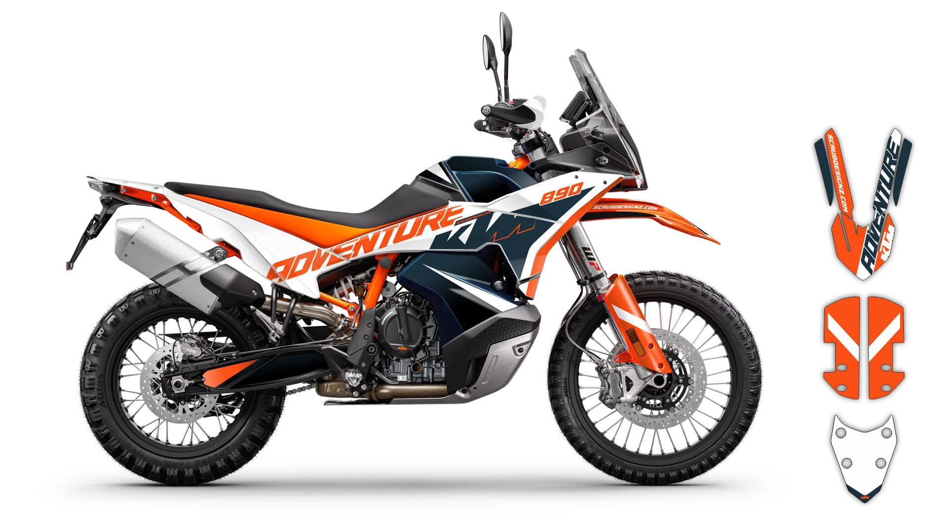 Graphics Kit - KTM - 790 R ADVENTURE - 2023-2024 - Solid - LE