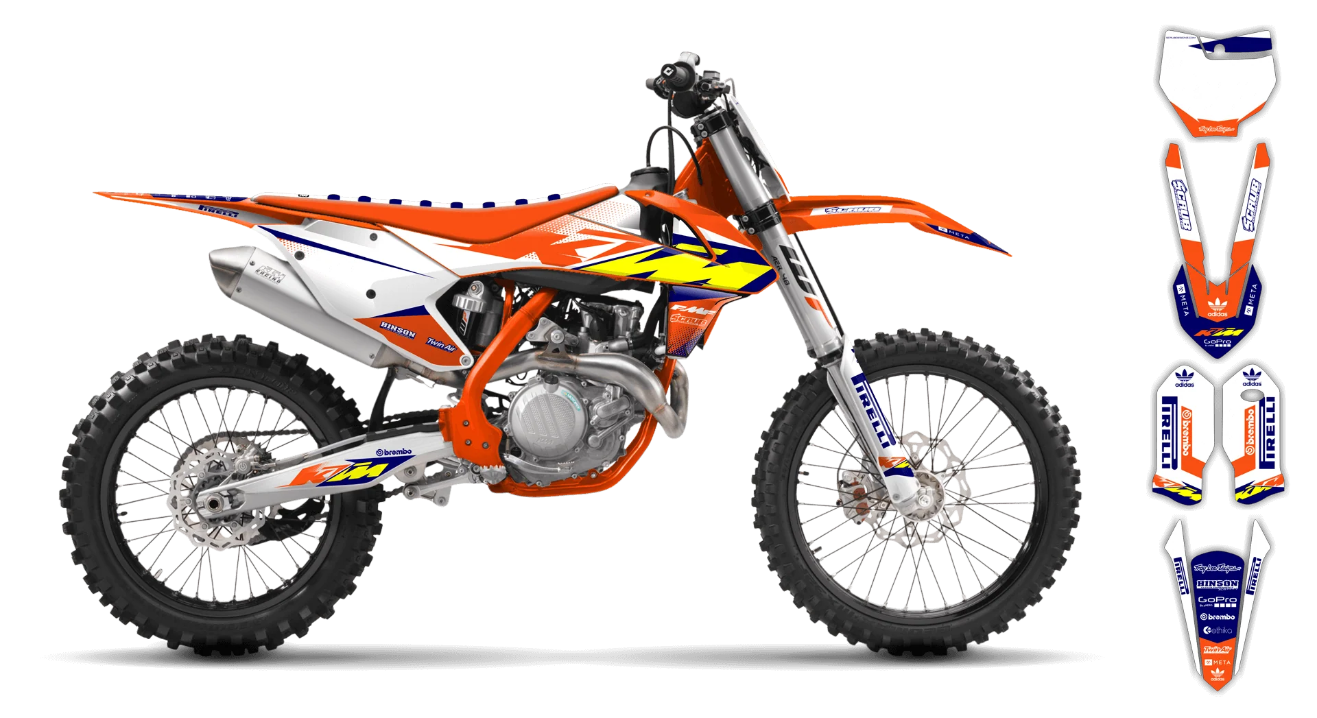 Graphics Kit - KTM - SX 85 - 2018-2024 - K15 - R1