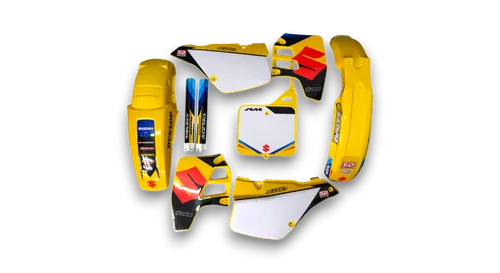 GFP - Suzuki - RM 125 - 1989-1991 - Yellow-Misty-ST