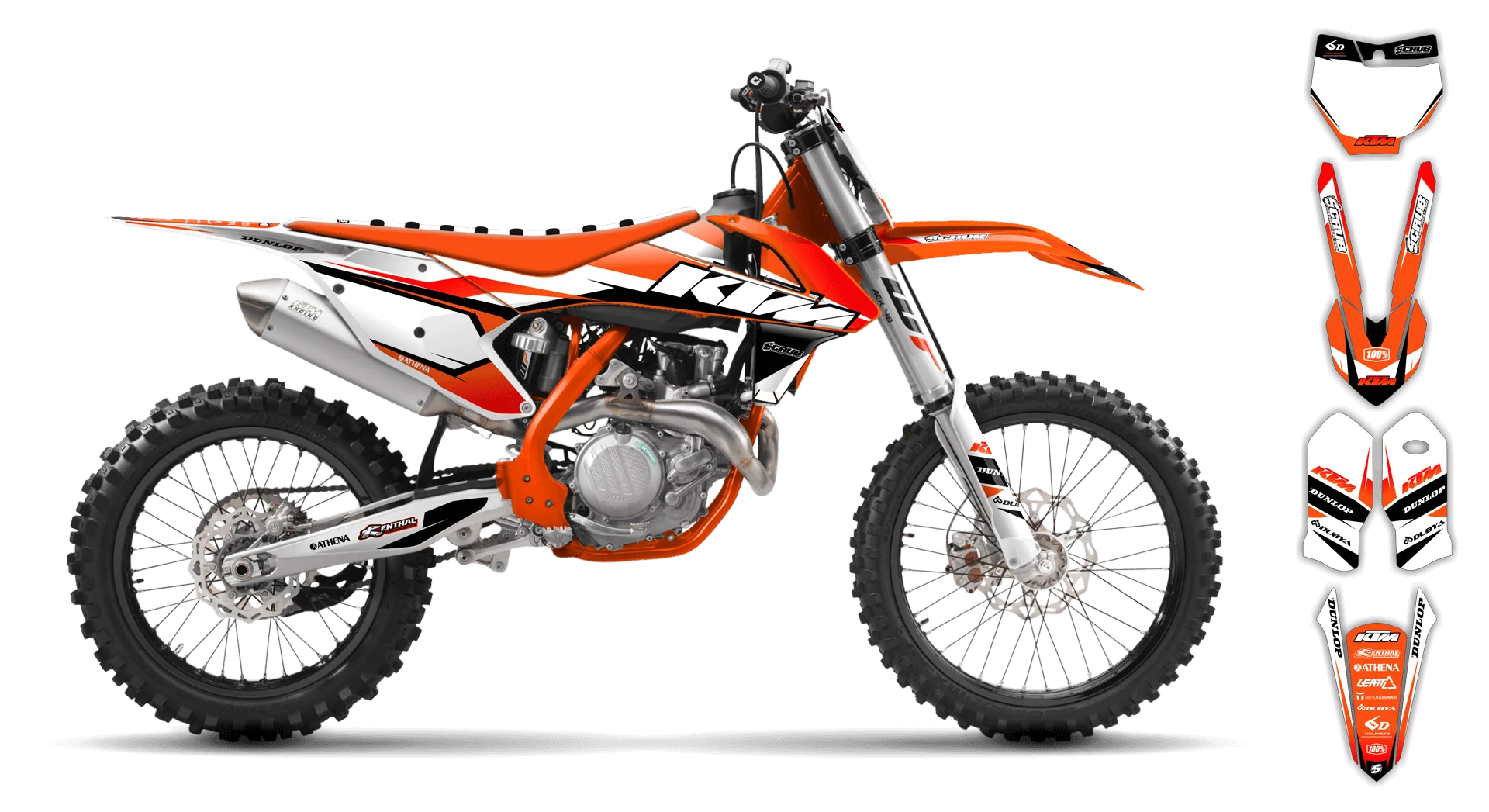 Graphics Kit - KTM - SX 50 - 2016-2023 - K1 - ST