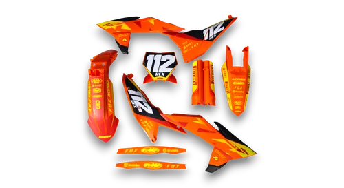 GFP - KTM - SX SX-F / XC XC-F - 2025 - Orange-K19-E-R1
