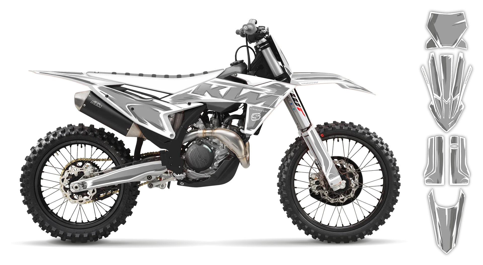 Graphics Kit - KTM - SX 65 - 2001-2008 - Artlex - R4