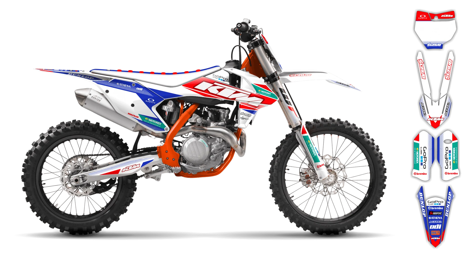Graphics Kit - KTM - SX 65 - 2016-2023 - K11 - R4