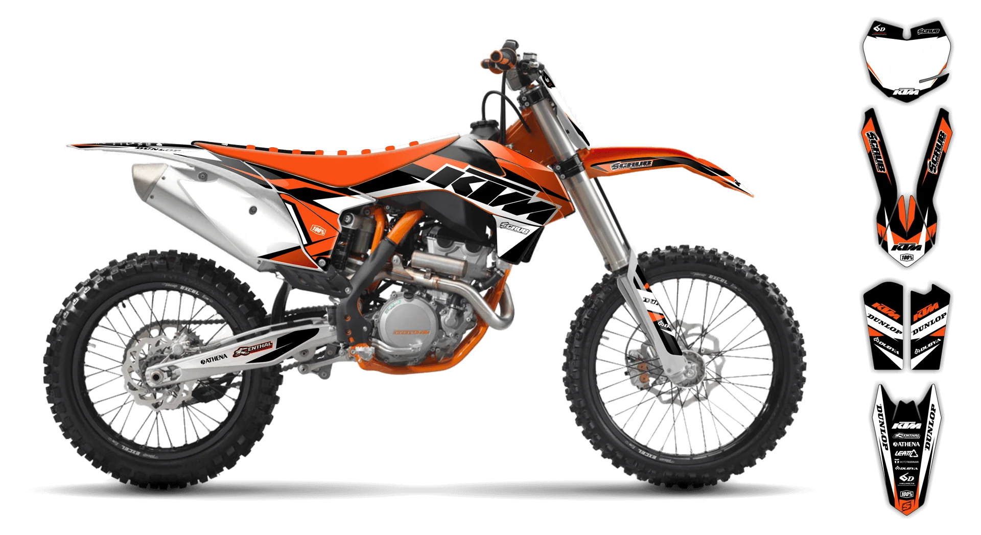 Graphics Kit - KTM - SX 65 - 2001-2008 - K1 - LE