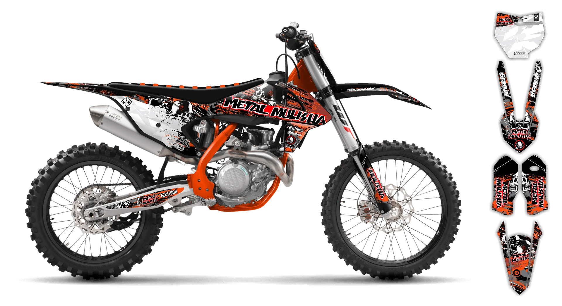 Graphics Kit - KTM - SX 50 - 2016-2023 - Em Em - LE