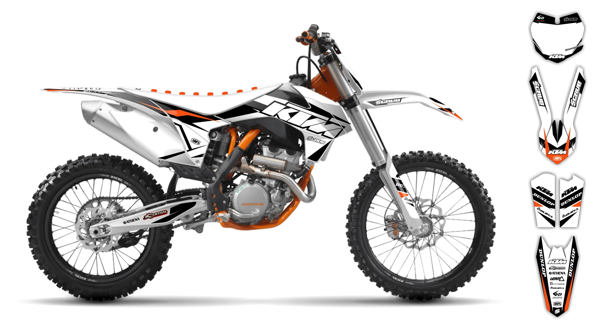 Graphics Kit - KTM - SX 65 - 2001-2008 - K1 - R1