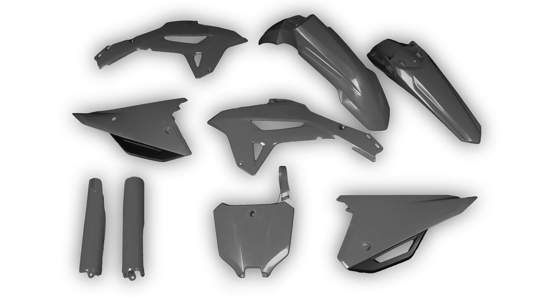 Plastics Kit - Honda - CRF 250R - 2022-2024 - Full Kit - Grey